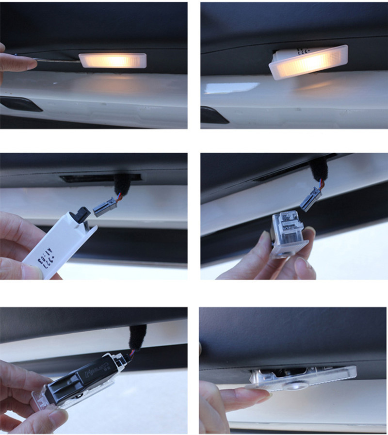 Module Clairage Bas De Portes Logo Led Pour Bmw